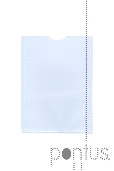 Bolsa porta documentos pl&aacute;stico 0.20 105x75mm