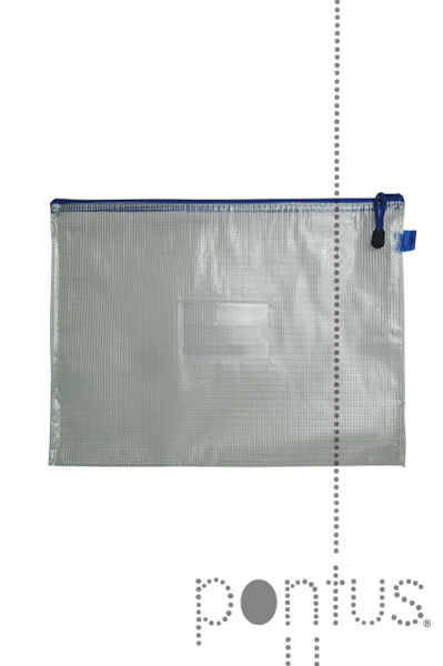 Bolsa HFP c/fecho zip formato A4 - 345x260x15mm