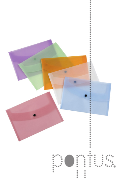 Bolsa/envelope c/mola Viquel 250x180 cores sort.