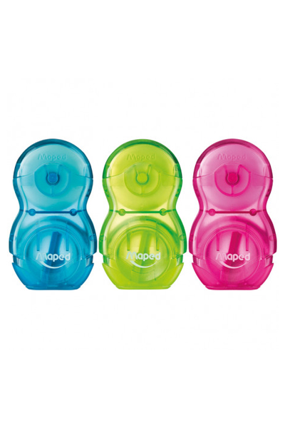 Apara-l&aacute;pis + borracha Maped loopy c/1 furo