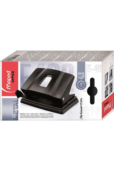 Perfurador Maped essentials 20/25f