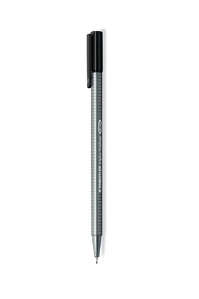 Fineliner Staedtler triplus preto