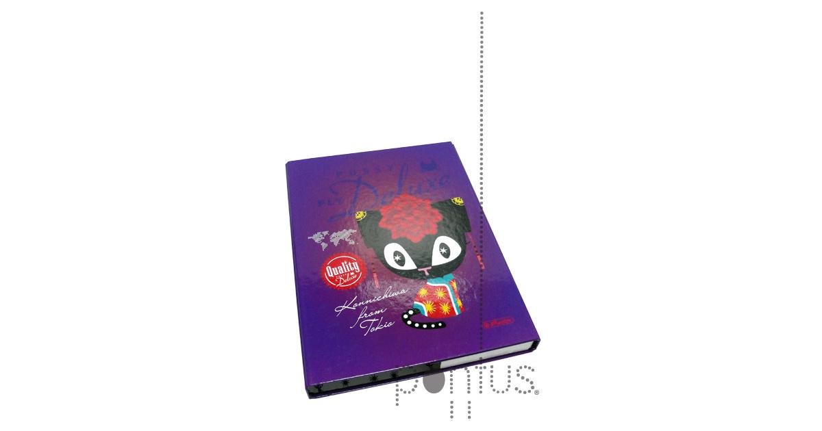 Herlitz Faulenzerrolle 'Pussy Deluxe' – Stylische Stifte- Und Utensilienrolle Aus Polyester, 21 X 5,5 X 10 Cm