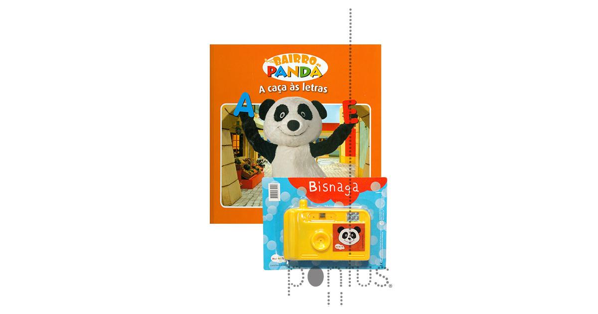 Bairro do panda - Livro caça as letras com oferta