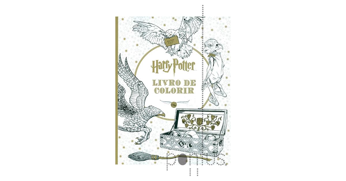 100 desenhos do Harry Potter para colorir