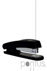 Agrafador Rapesco Skippa (20f) preto
