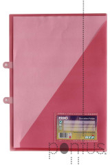 Classificador A4 com tri&acirc;ngulo vermelho riscado