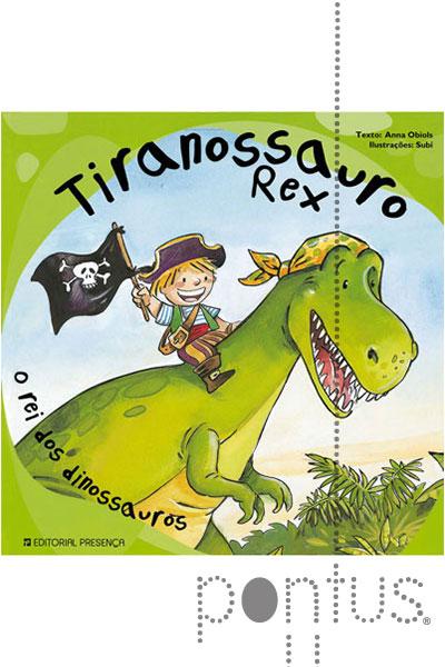 Guardanapo De Papel T-rex dinossauros - desenho animado colorido