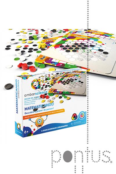 Matematicando: 6 jogos - Brinquedo ambarscience