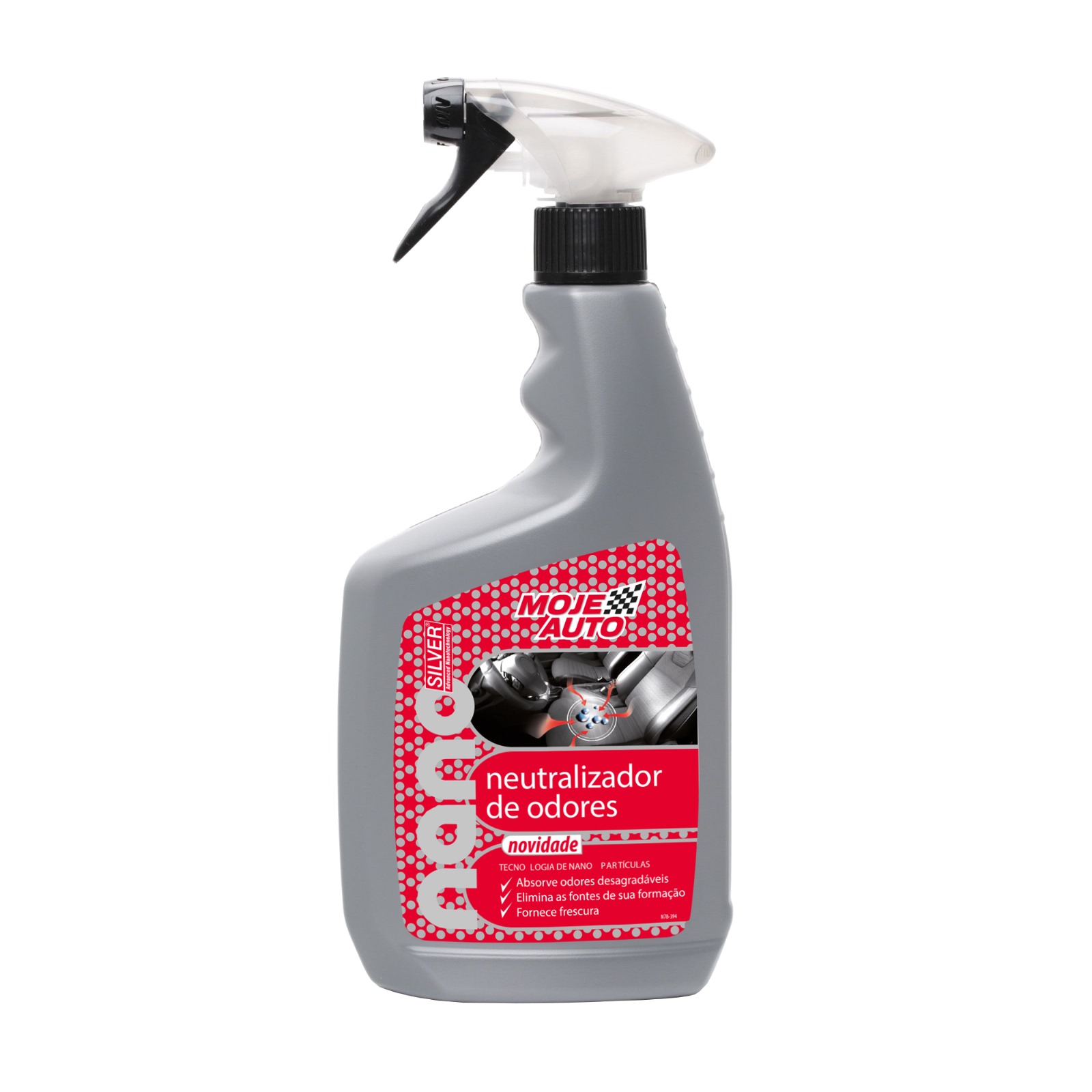 NEUTRALIZADOR FORTE DE ODORES NANO SILVER 650ML