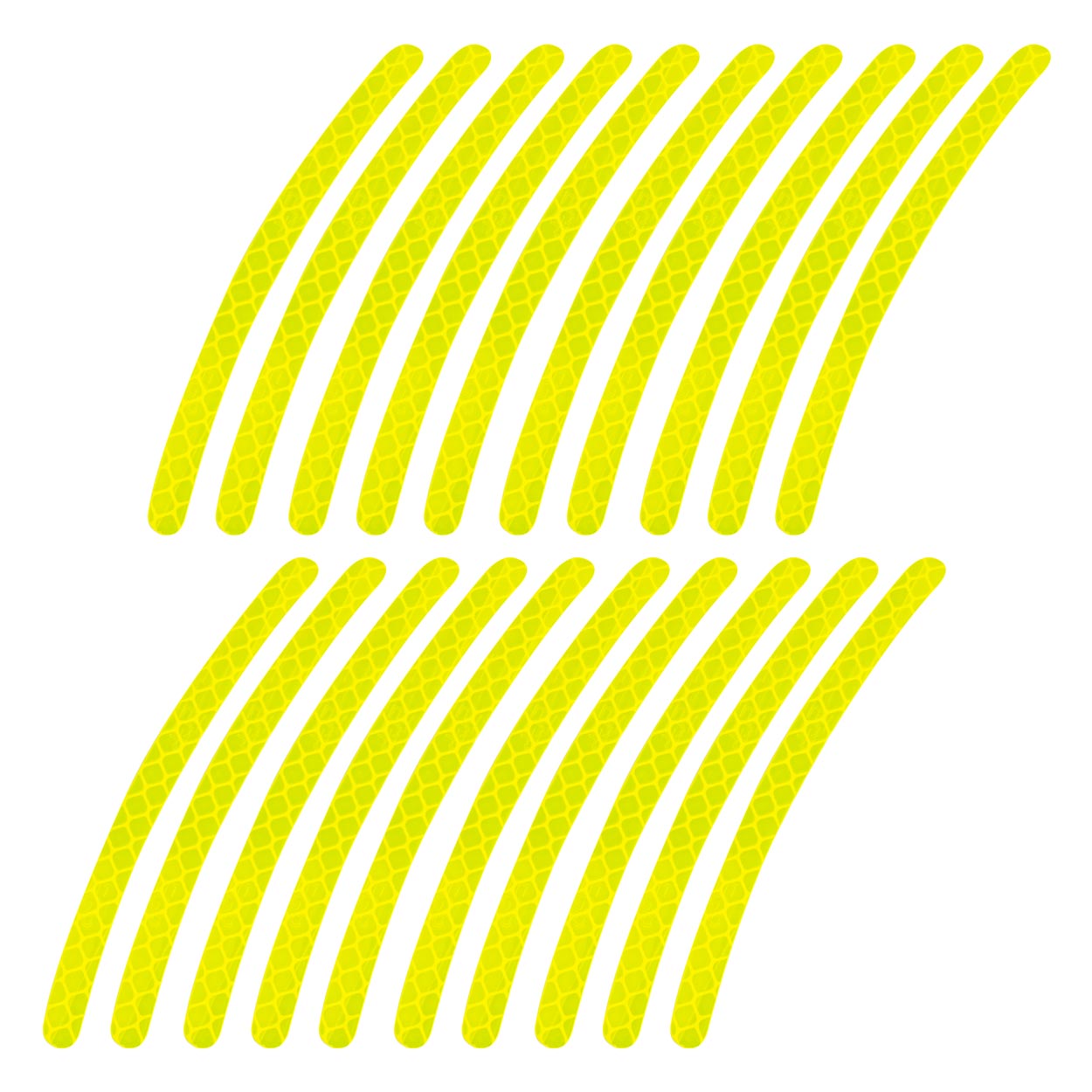 AUTOCOLANTE REFLETOR PARA RODAS 20 PÇS