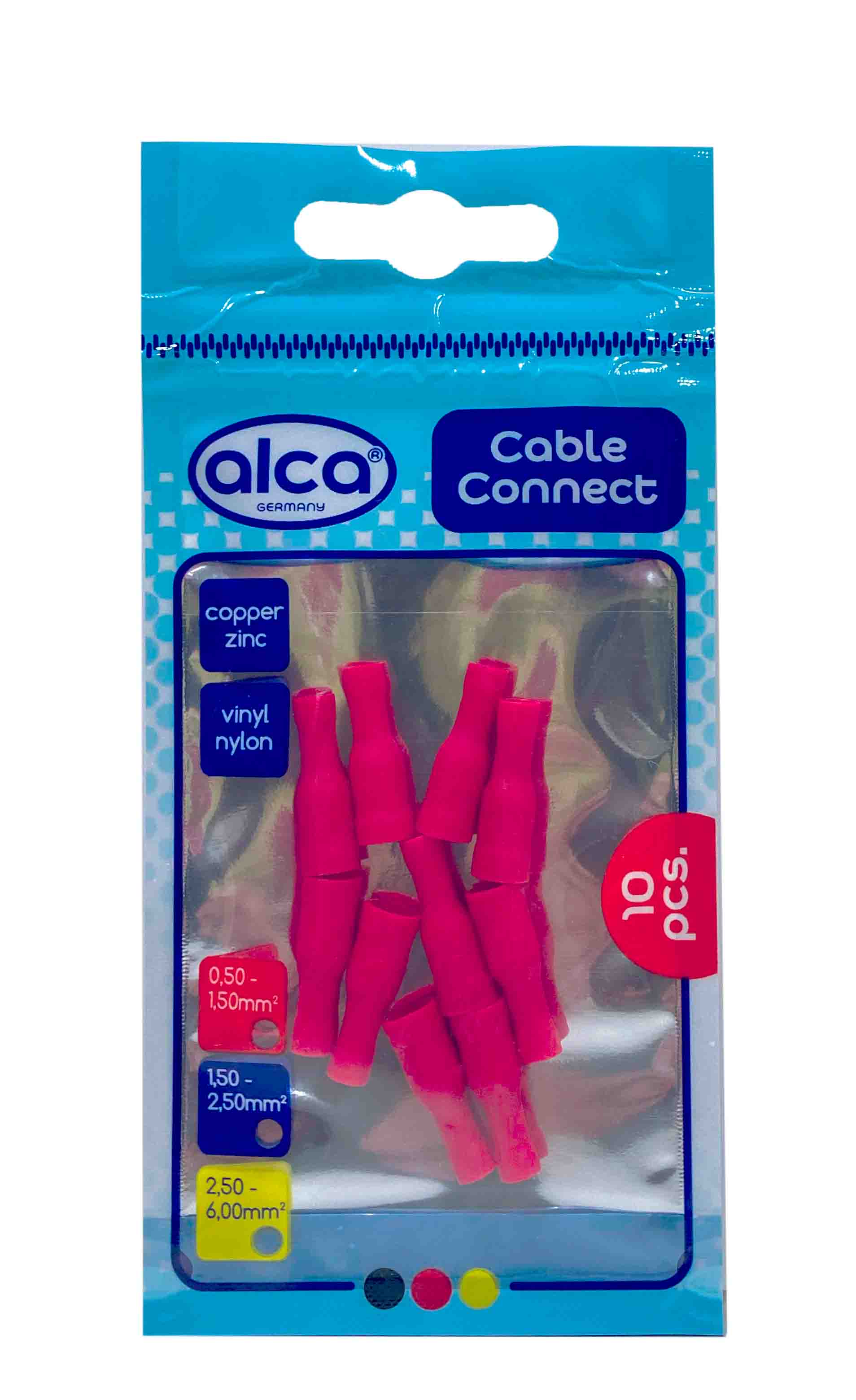 TERMINAL ISOLADO FÊMEA 4MM 10PÇS