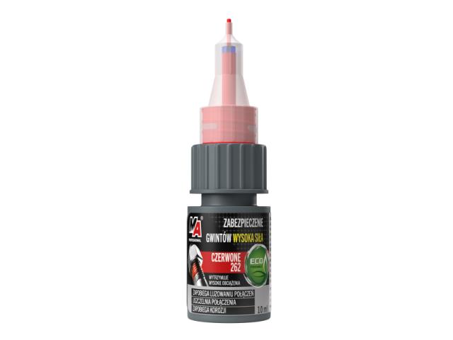 MA PRO - COLA PARA PARAFUSOS MA262 VERMELHO 10ML