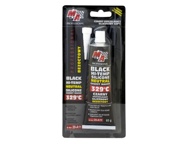 MA PRO - SILICONE PRETO DE ALTA TEMPERATURA 85G