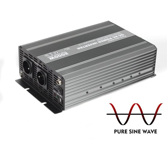 CONVERSOR CORRENTE 12V>220V 2000W ONDA PURA