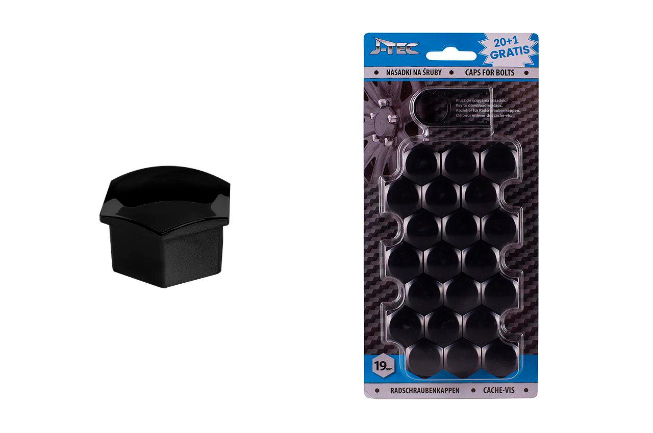 TAMPAS PARAFUSOS 19MM PRETO