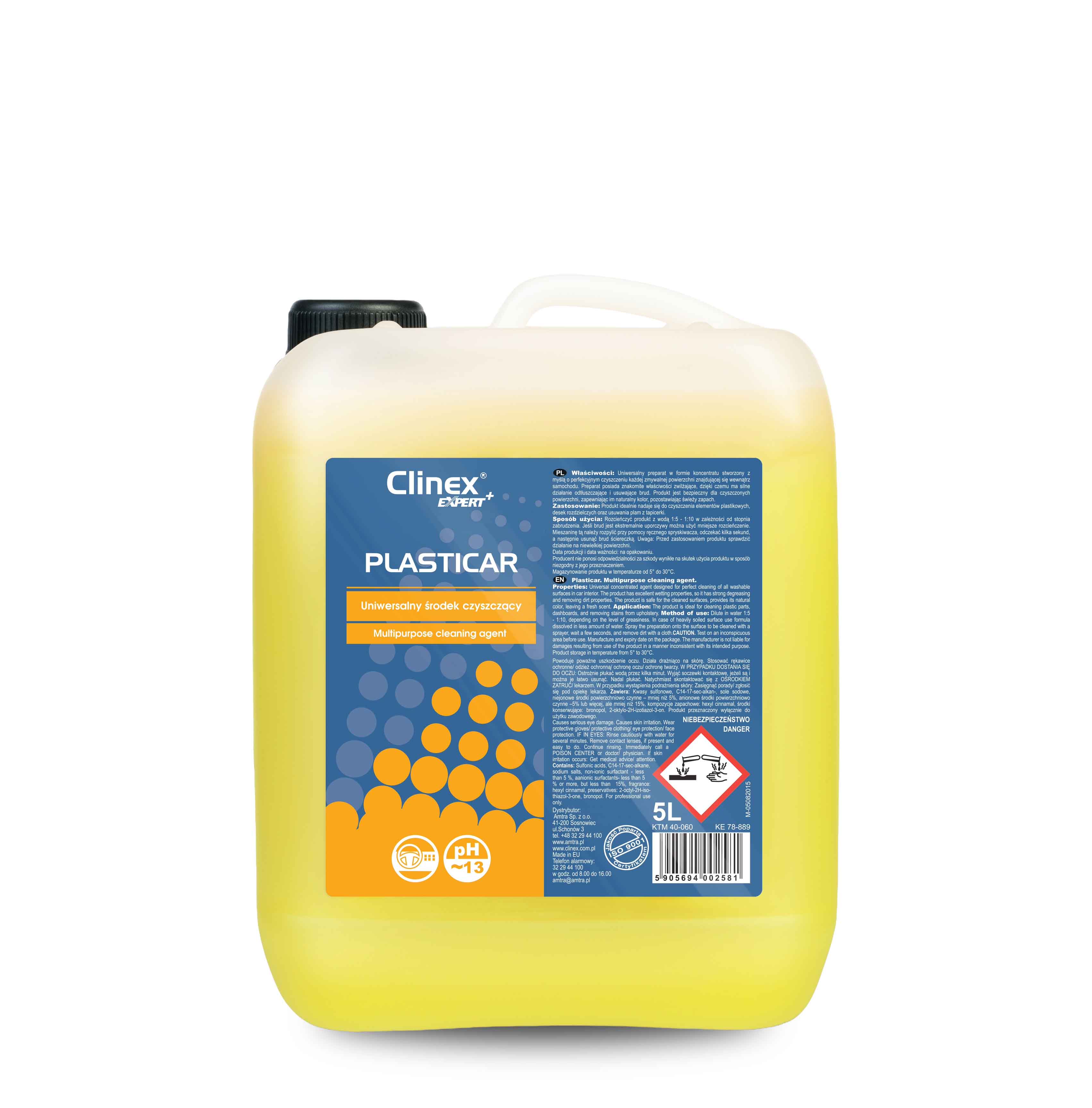 CLINEX EXPERT+ LIMPEZA PLÁSTICOS 5L