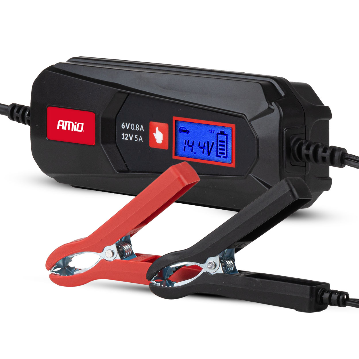 CARREGADOR BATERIA DIGITAL CHUMBO-&Aacute;CIDO LFP MAX 5A 6/12V