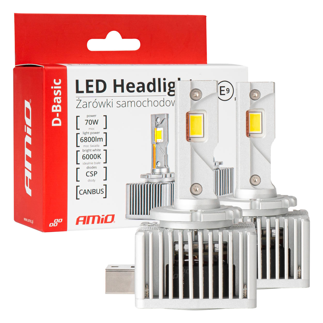 L&Acirc;MPADA LED S&Eacute;RIE D-Basic D1S/D1R 2UNDS