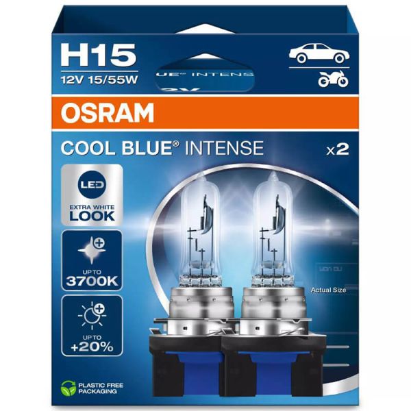 L&Acirc;MPADA OSRAM H15 55/15W Cool Blue INTENSE NextGeneration