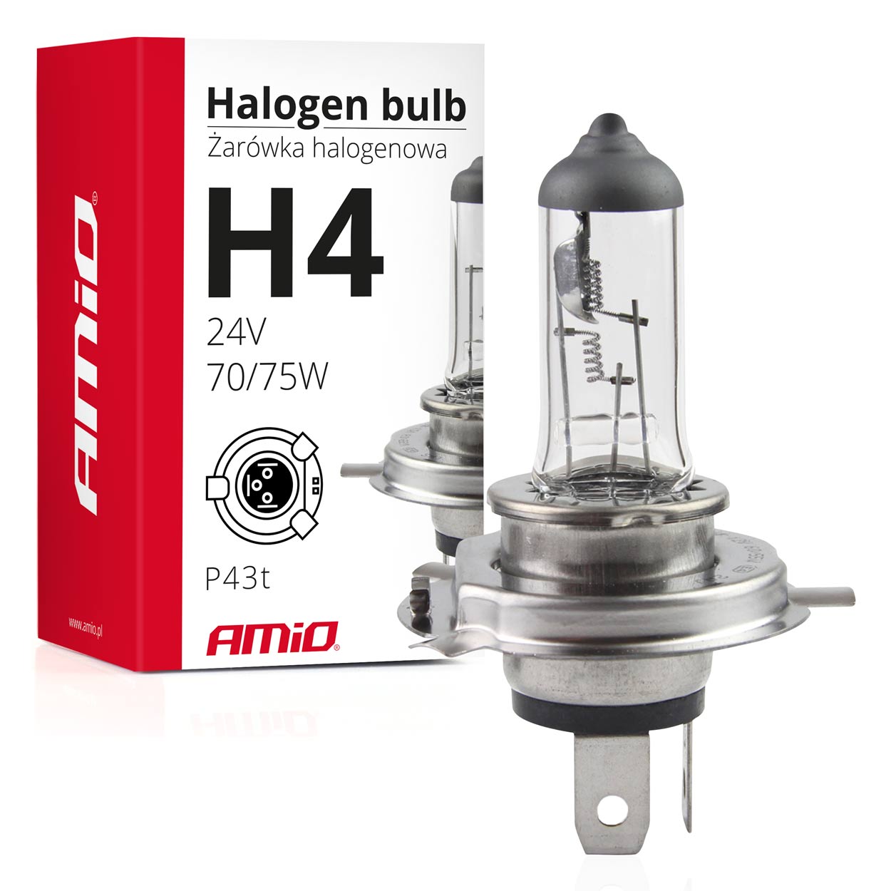LAMPADA H4 24V 70/75W