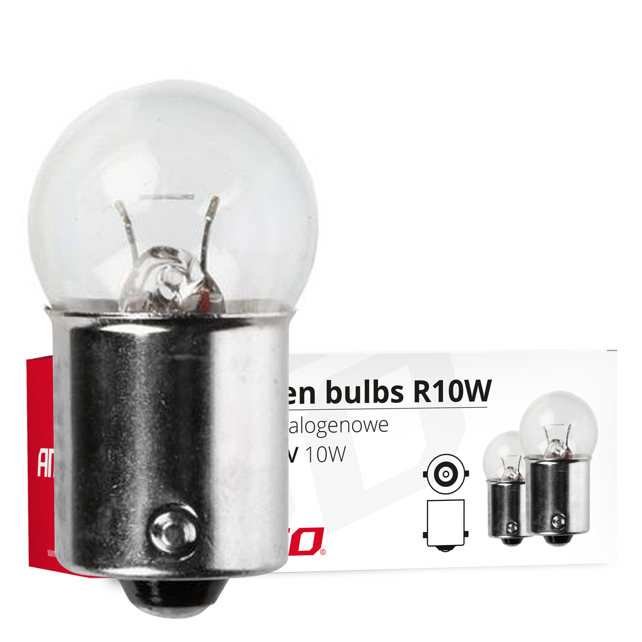 LAMPADA R10W BA15s 24V 10pcs