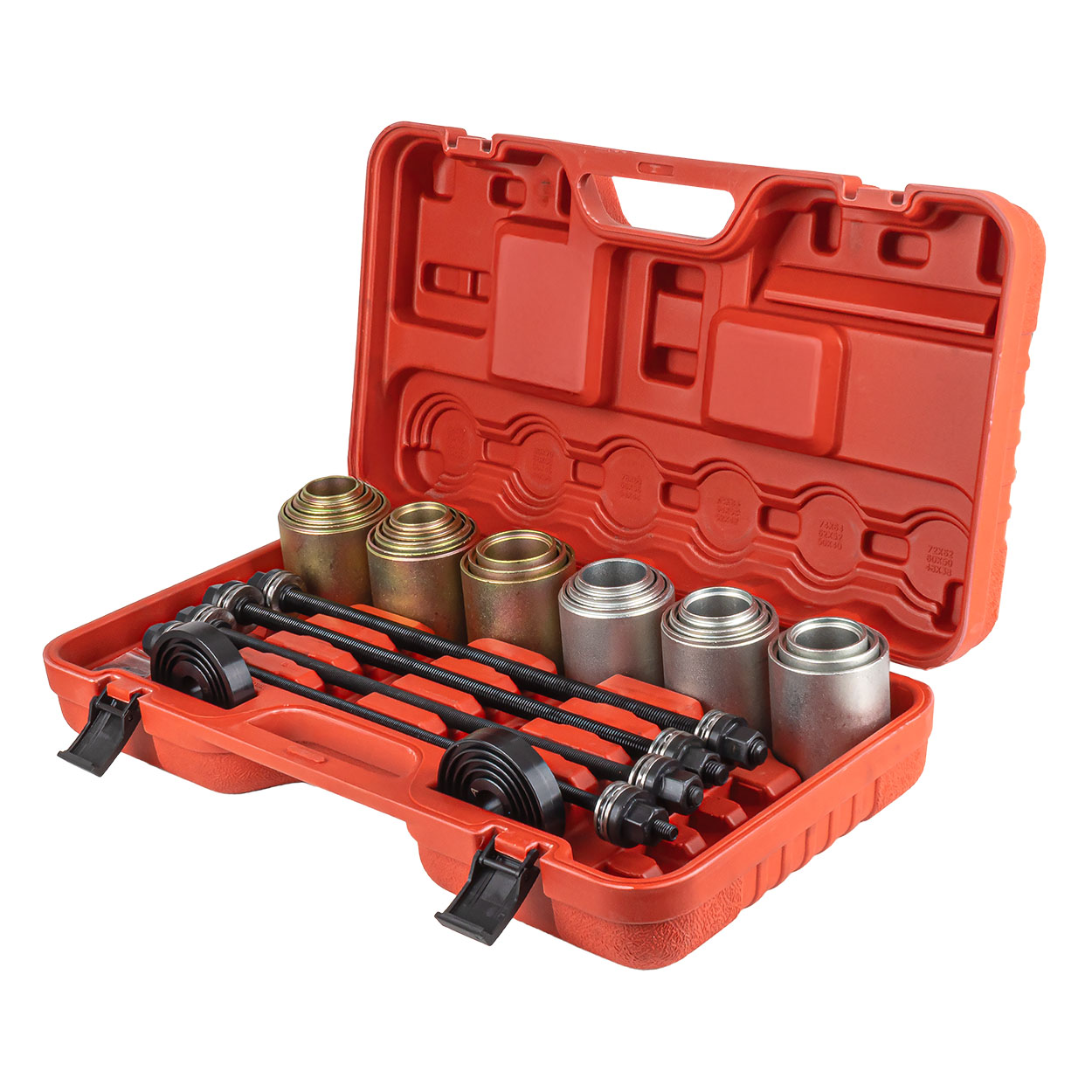 KIT FERRAMENTAS P/ INSTALA&Ccedil;&Atilde;O E REMO&Ccedil;&Atilde;O BUCHAS 26 ELEMENTOS