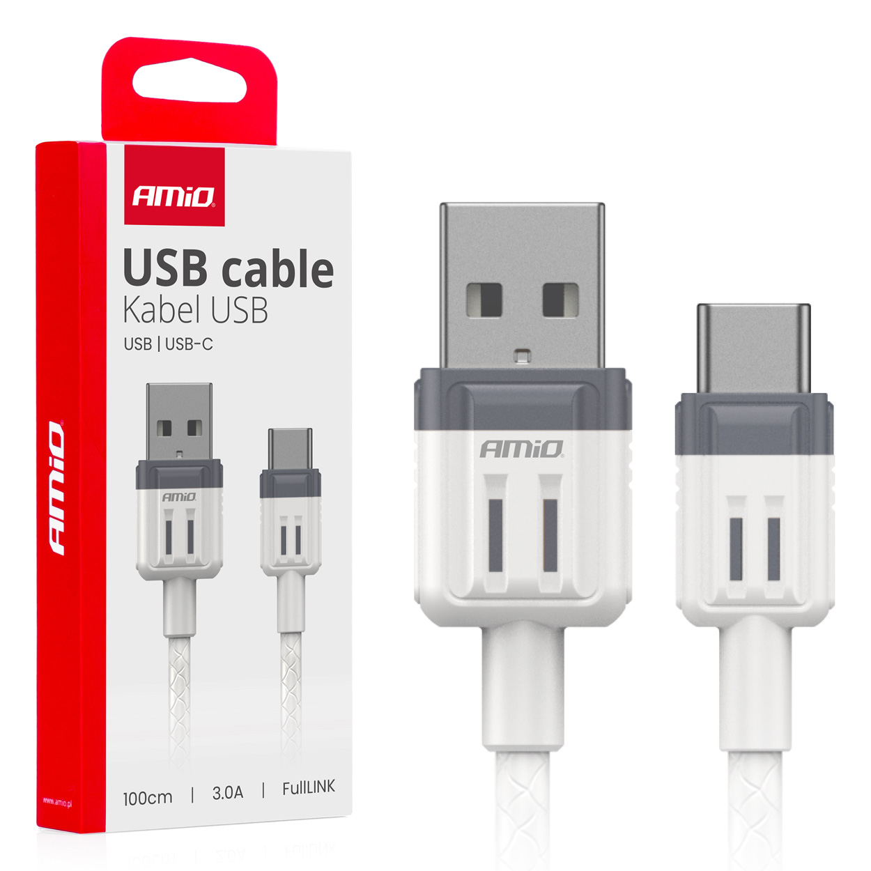 CABO USB-C 3A 100cm