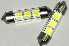 LED TUBULAR 36mm 3SMD 12V