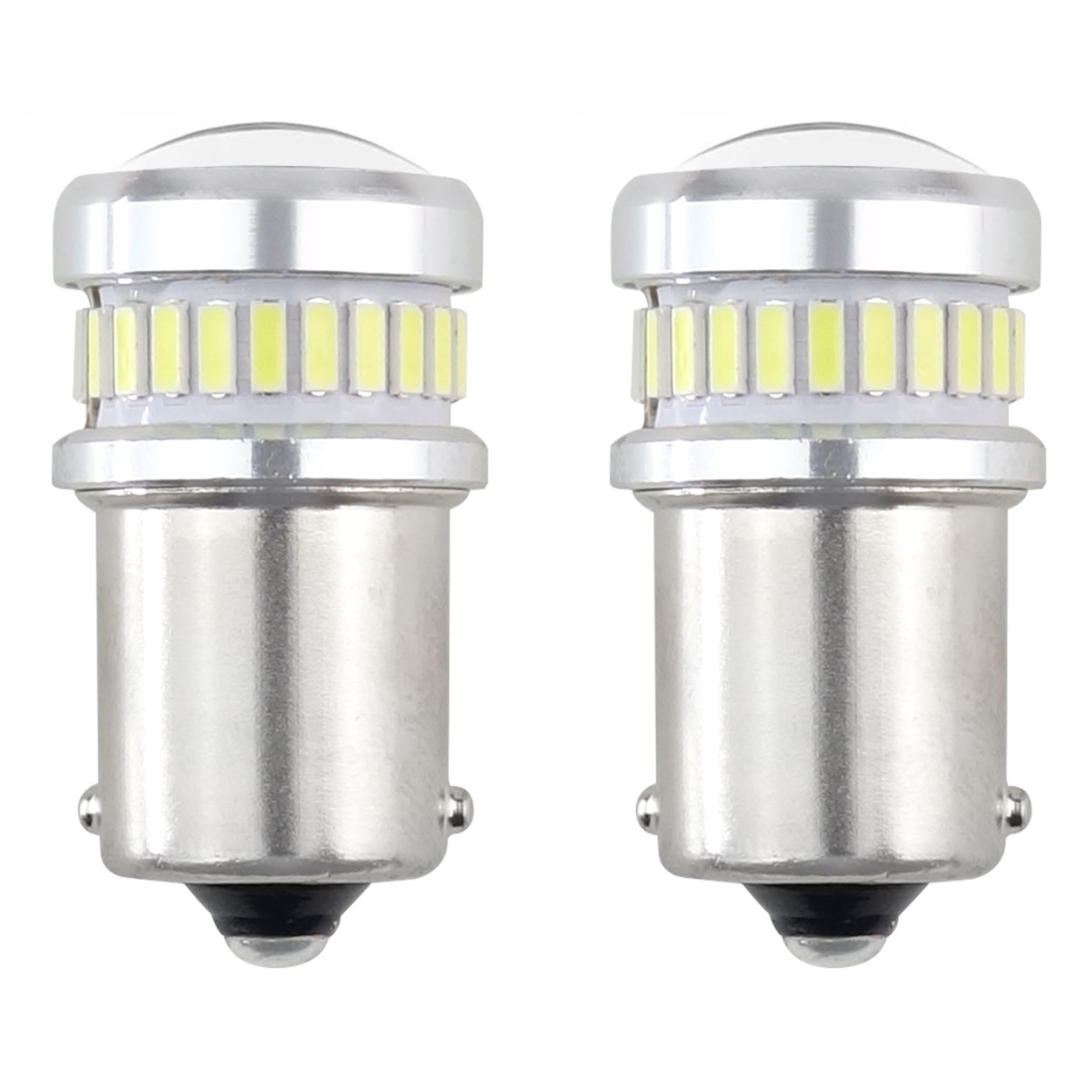 LED CANBUS AMIO 3014 24SMD + 3030 6SMD BA15S P21W R10W R5W