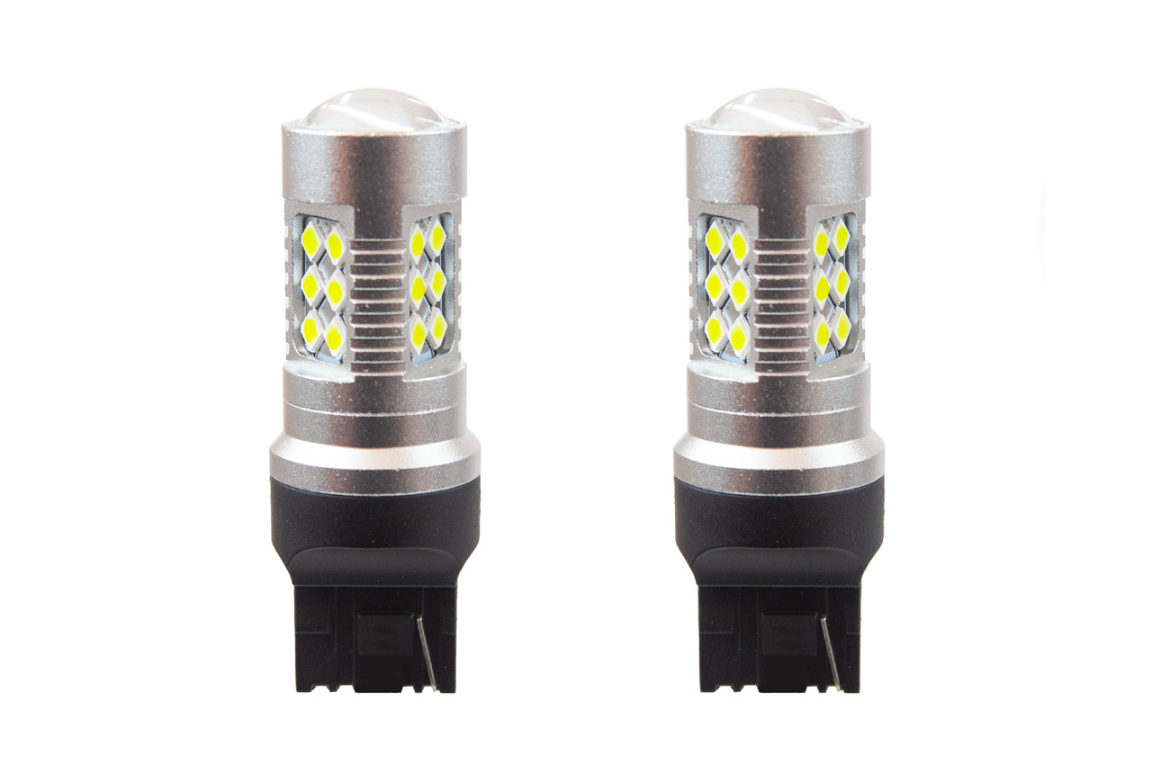 LED S/CASQUILHO T20 7440 1POLO 24SMD CANBUS