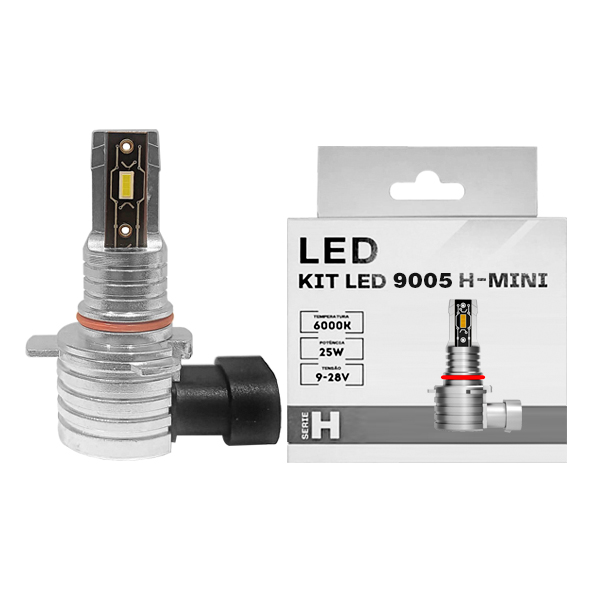 KIT CONVERSÃO LED MS HB3/HIR1/H10 H-MINI