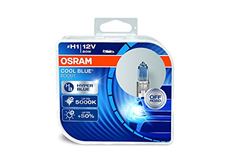 PACK LAMPADAS OSRAM COOL BLUE BOOST H1 12V 80W