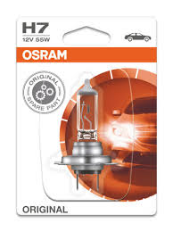 LAMPADA HALOGENIO OSRAM H7 12V55W PX26D BLISTER 1UNI