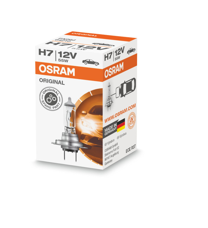 LAMPADA HALOGENIO OSRAM H7 CLASSIC 12V 55W PX26D