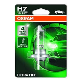 LAMPADA OSRAM ULTRA LIFE H7 55W 12V  BLISTER 1UND