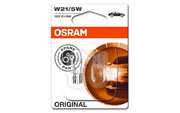 LAMPADA HALOGENIO OSRAM 7515 W21/5W 12V Blister 2unds