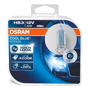 PACK LAMPADAS OSRAM COOL BLUE INTENS HB3 55W 12V