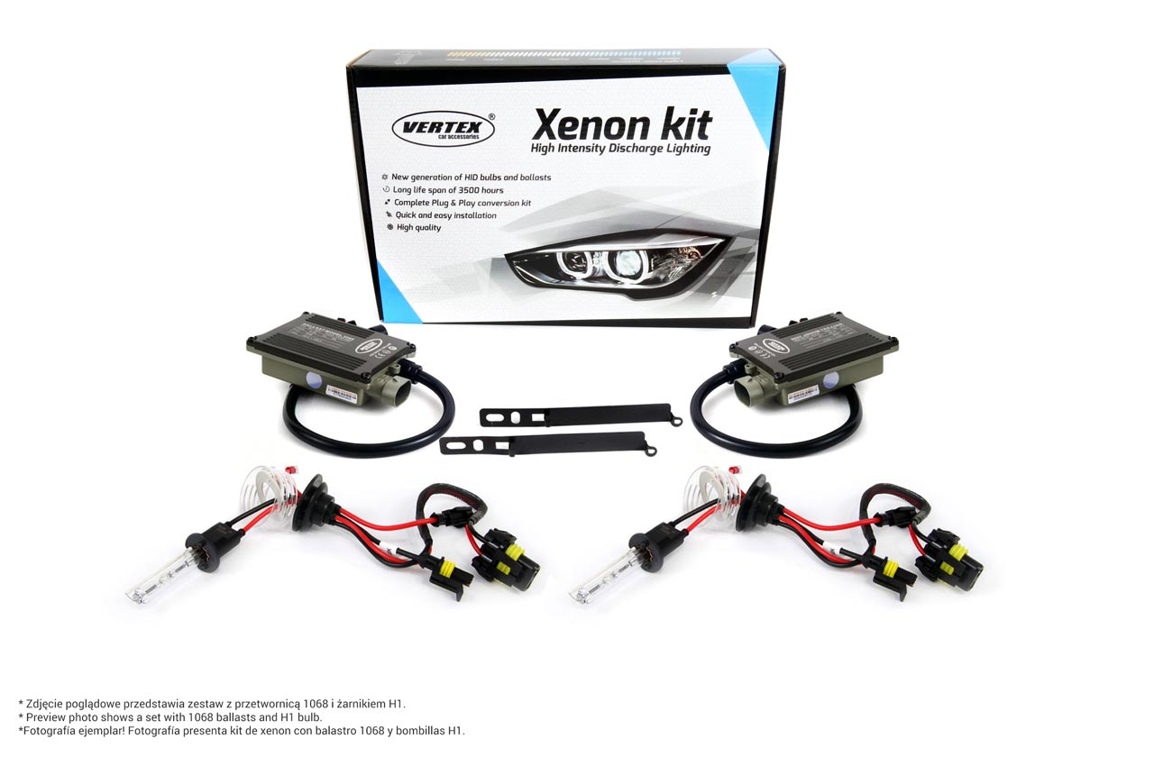 Kit Xenon Vertex CANBUS 3EM1 H8/H9/H11 12V 35W 6000K