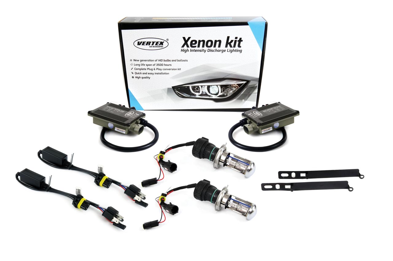 Kit Bi-Xenon Vertex CANBUS H4Flex 12/24V 35W 4300K