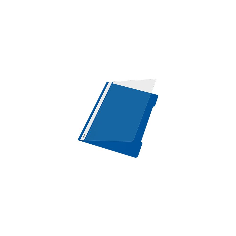 Classificador Capa Transparente Azul Escuro Leitz 4191 25un