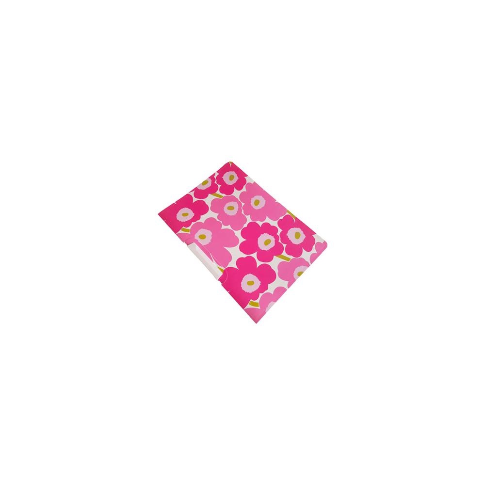 Dossier Plast c/Clip Marimekko 325x245mm Rosa-1un