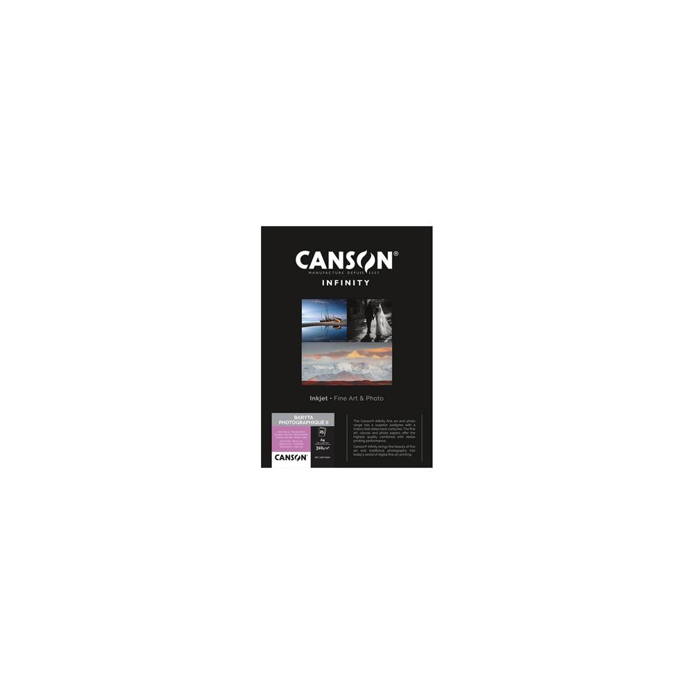 Papel 310gr Canson Infinity Baryta Photograph A4 10Fls