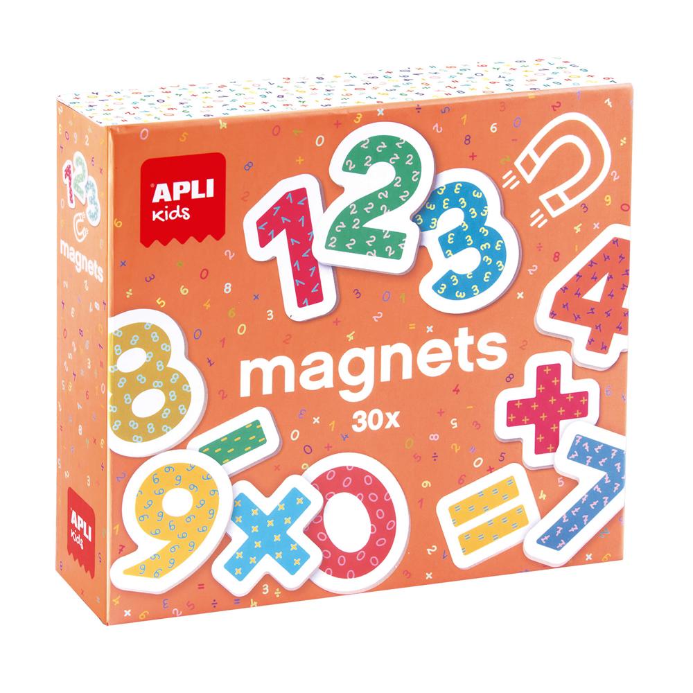 Jogo Educativo Apli Números Magnéticos 30 Peças