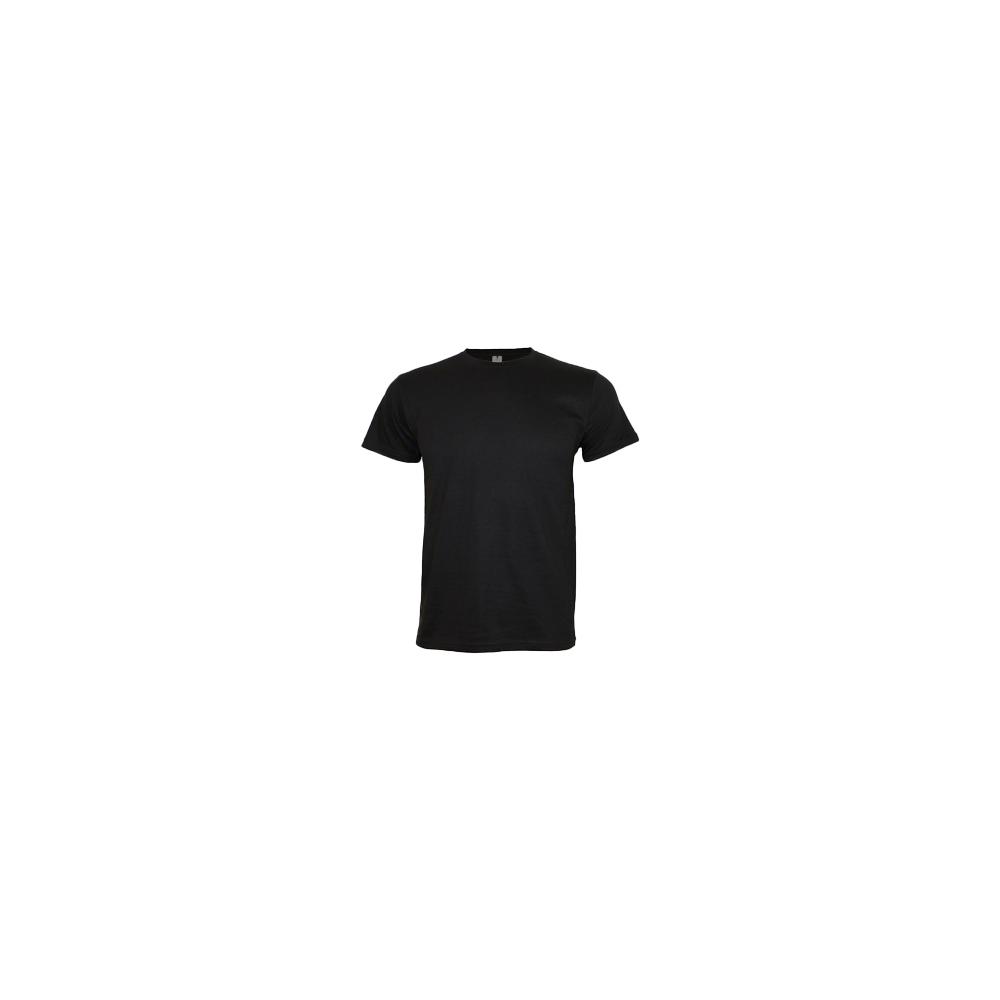 T-Shirt Adulto Algodão 190g Preto Tamanho XL