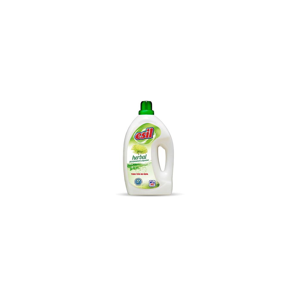 Detergente Líquido Máquina Roupa Esil Herbal 40 Doses 3L