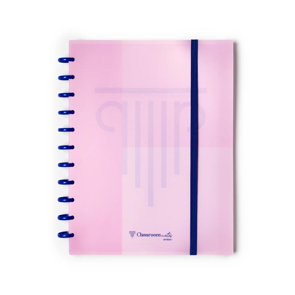 Caderno Inteligente A4 PP Ambar EcoSmart Rosa 1un