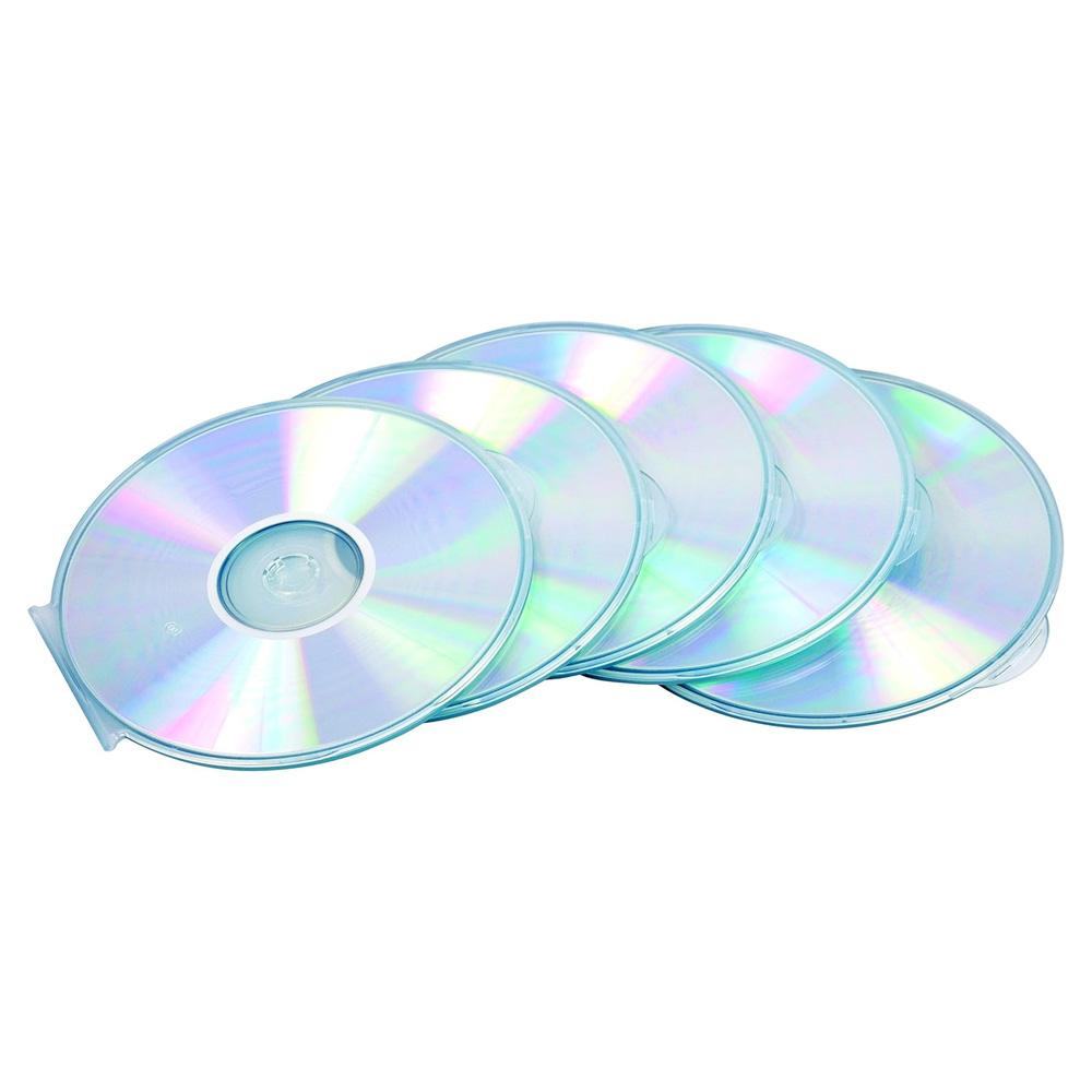 Caixa para CDs/DVDs Fellowes Transparente 9834201 Emb.5