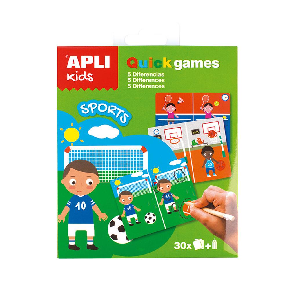Jogo Apli Kids Quick Games Tema Desporto