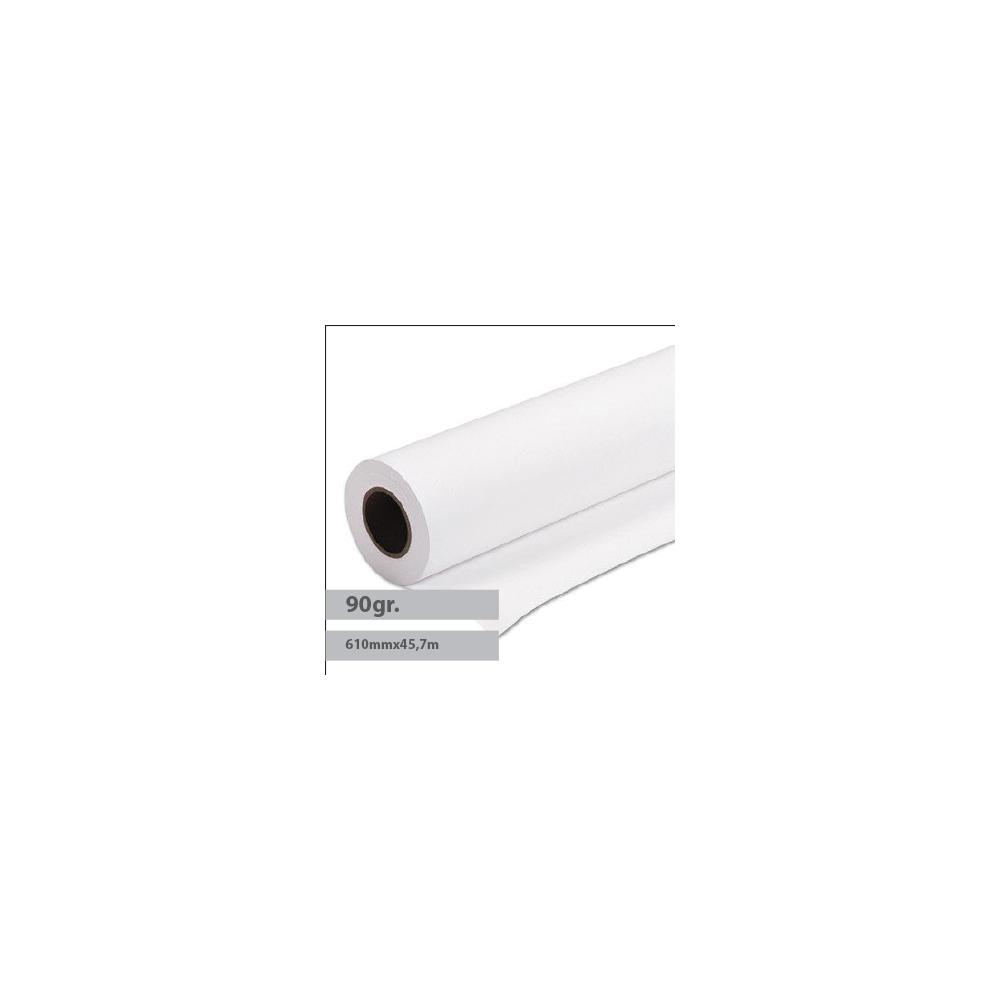 Papel 0610mmx045,7m 090g Premium Coated Evolution 1 Rolo